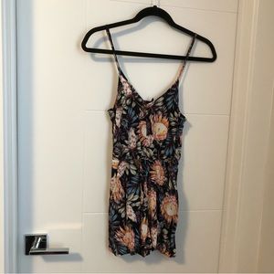 Floral Print Romper, size 2